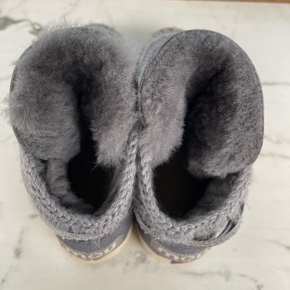 MOU Sneaker boots  Lace-Up Size 37/7  Gray - Picture 9 of 9